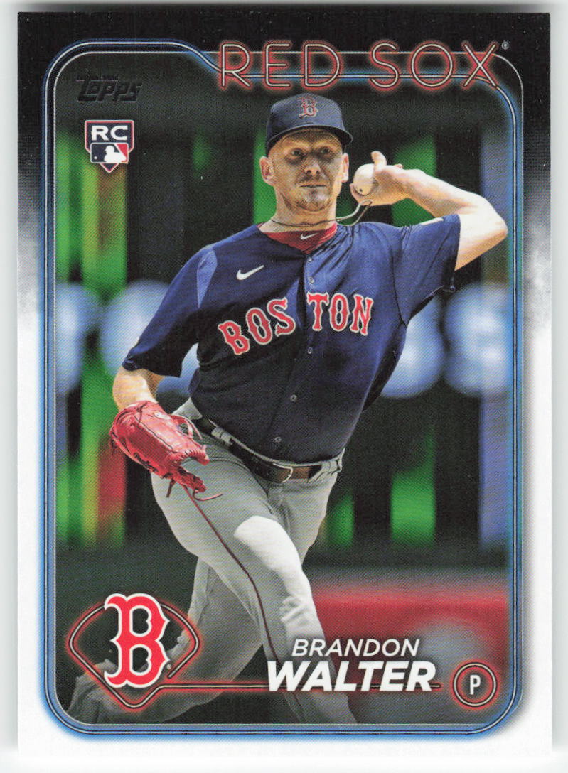 2024 Topps #193 Brandon Walter Boston Red Sox Rookie 1456