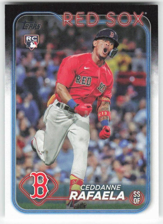 2024 Topps #313 Ceddanne Rafaela Boston Red Sox Rookie 1463