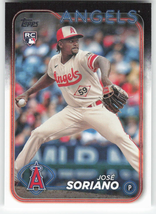 2024 Topps #15 José Soriano Los Angeles Angels Rookie 1464