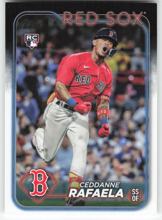 2024 Topps #313 Ceddanne Rafaela Boston Red Sox Rookie 1468