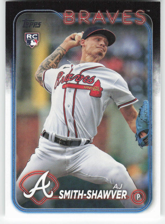 2024 Topps #117 AJ Smith-Shawver Atlanta Braves Rookie 1472