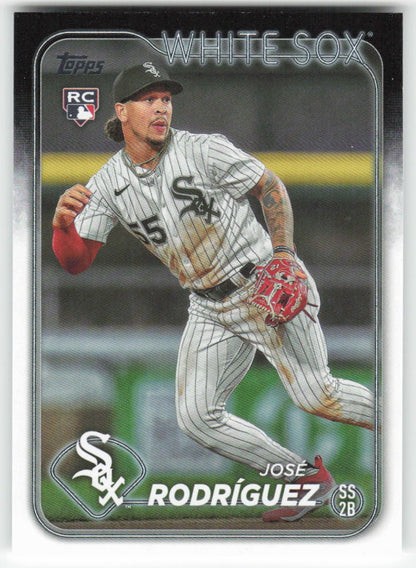 2024 Topps #86 José Rodríguez Chicago White Sox Rookie 1476