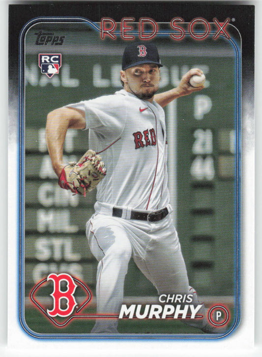 2024 Topps #73 Chris Murphy Boston Red Sox Rookie 1478