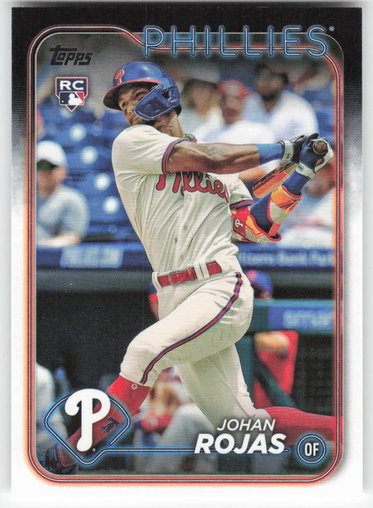 2024 Topps #209 Johan Rojas Philadelphia Phillies Rookie 1479