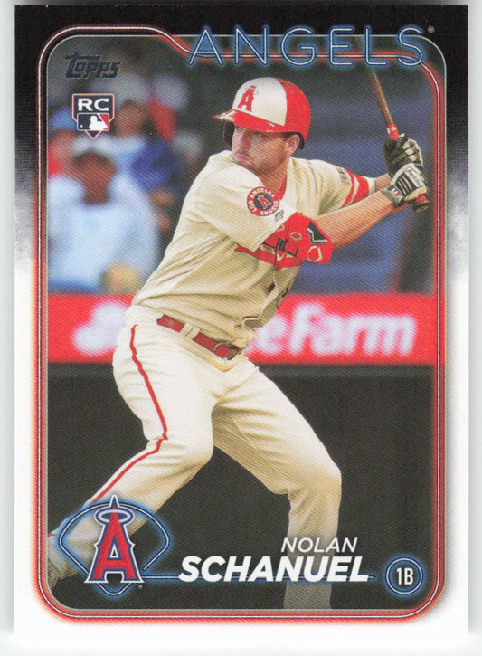 2024 Topps #53 Nolan Schanuel Los Angeles Angels Rookie 1487