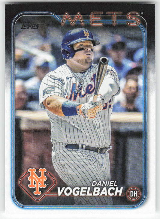 2024 Topps #345 Daniel Vogelbach New York Mets 1489