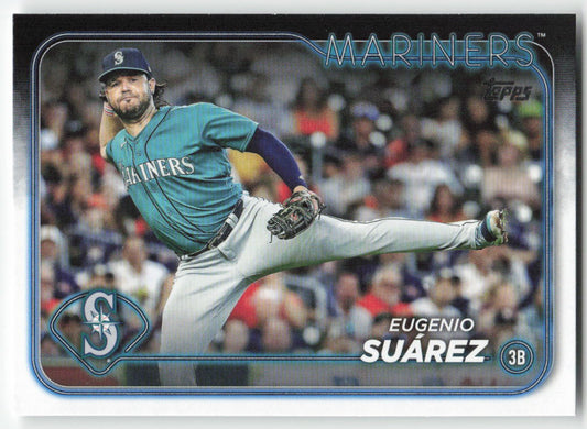 2024 Topps #231 Eugenio Suárez Seattle Mariners 1492