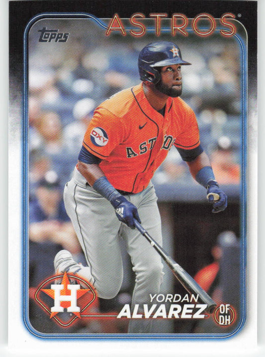 2024 Topps #273 Yordan Alvarez Houston Astros 1496