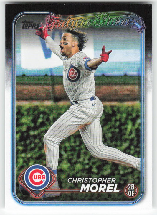 2024 Topps #128 Christopher Morel Chicago Cubs 1499