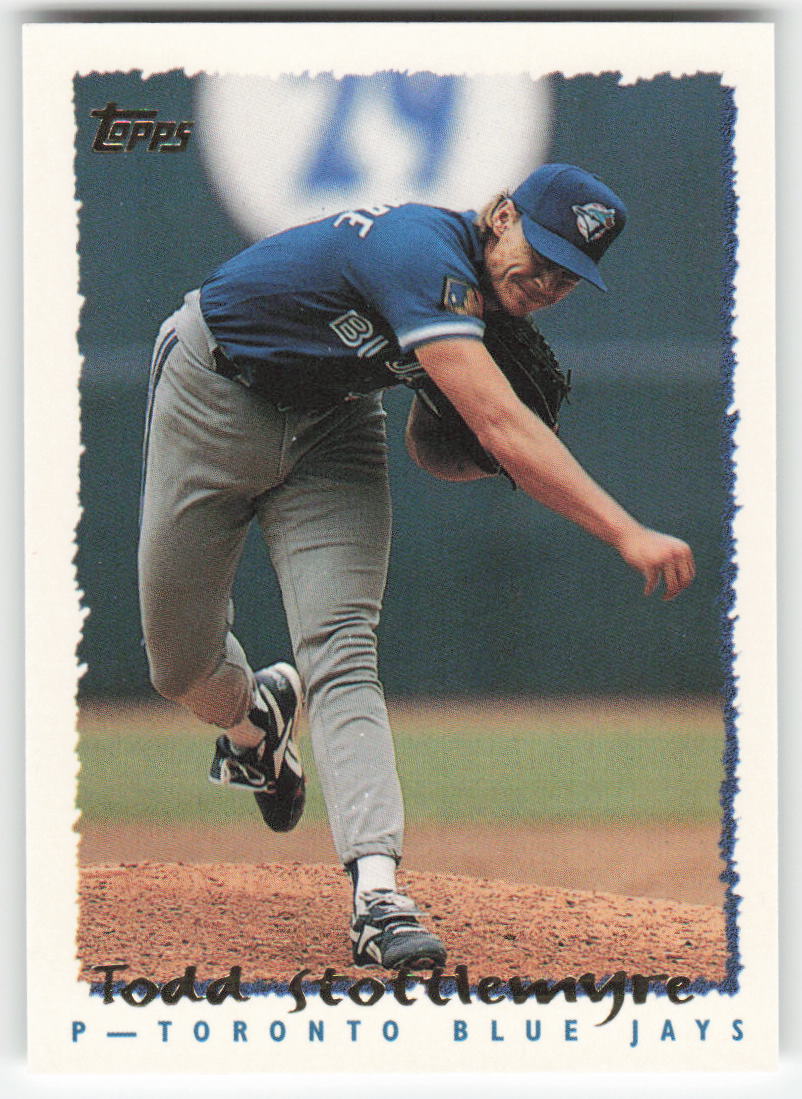 1995 Topps #354 Todd Stottlemyre Toronto Blue Jays 1511
