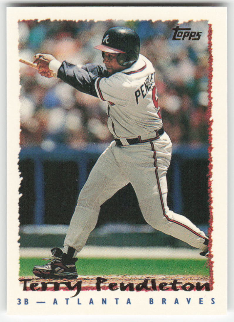 1995 Topps #242 Terry Pendleton Atlanta Braves 1514