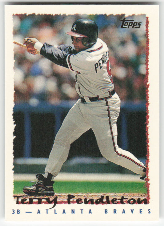 1995 Topps #242 Terry Pendleton Atlanta Braves 1514