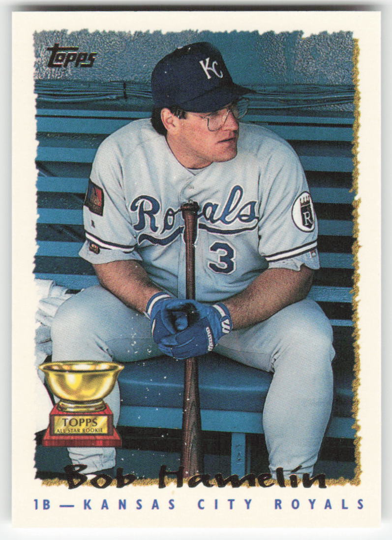 1995 Topps #143 Bob Hamelin Kansas City Royals 1515