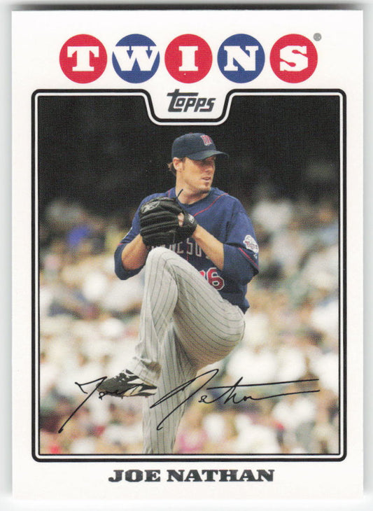 2008 Topps #109 Joe Nathan Minnesota Twins 1520