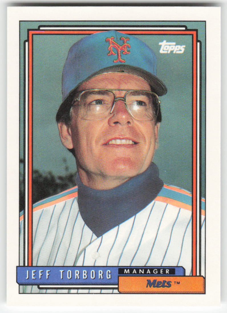 1992 Topps #759 Jeff Torborg Gold New York Mets 1533