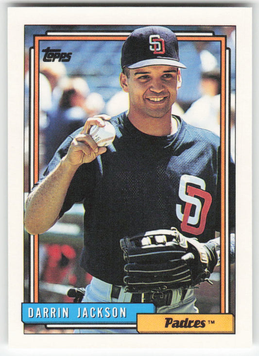 1992 Topps #88 Darrin Jackson San Diego Padres 1535