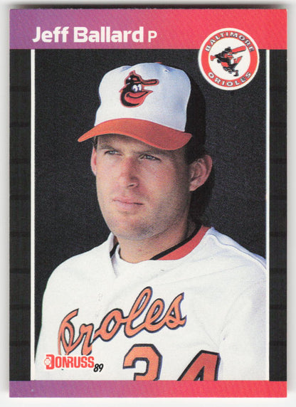 1989 Donruss #495 Jeff Ballard Baltimore Orioles 1542