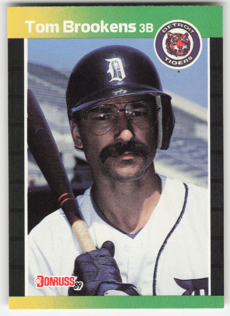 1989 Donruss #508 Tom Brookens Detroit Tigers 1544