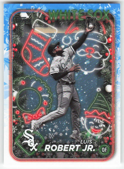 2024 Topps Holiday #H154 Luis Robert Jr. Chicago White Sox 1565