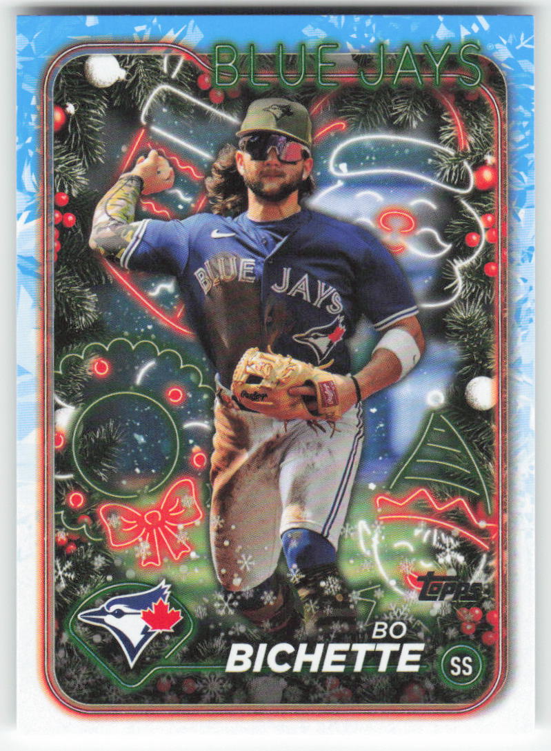 2024 Topps Holiday #H33 Bo Bichette Toronto Blue Jays 1582