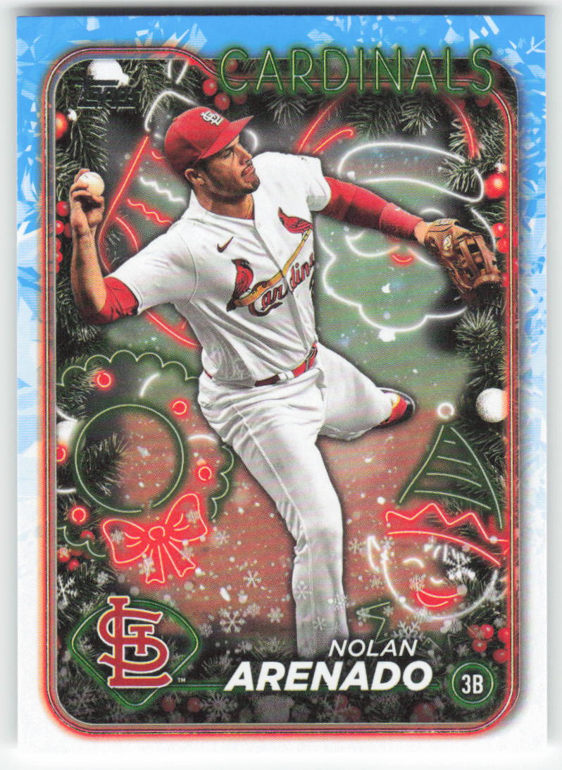 2024 Topps Holiday #H139 Nolan Arenado St. Louis Cardinals 1590