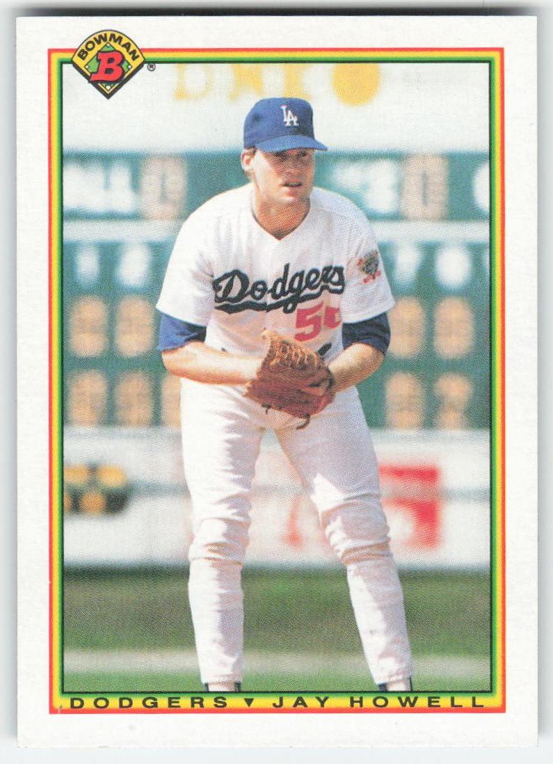1990 Bowman #83 Jay Howell Los Angeles Dodgers 1601
