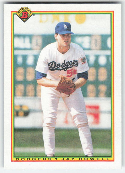 1990 Bowman #83 Jay Howell Los Angeles Dodgers 1601