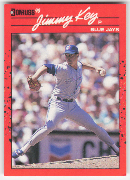1990 Donruss #231 Jimmy Key Toronto Blue Jays 1623