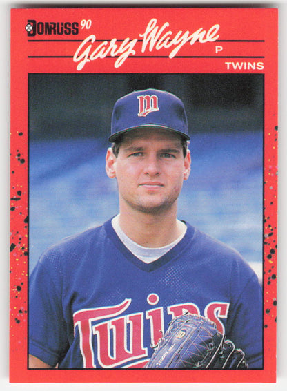 1990 Donruss #318 Gary Wayne Minnesota Twins Rookie 1628