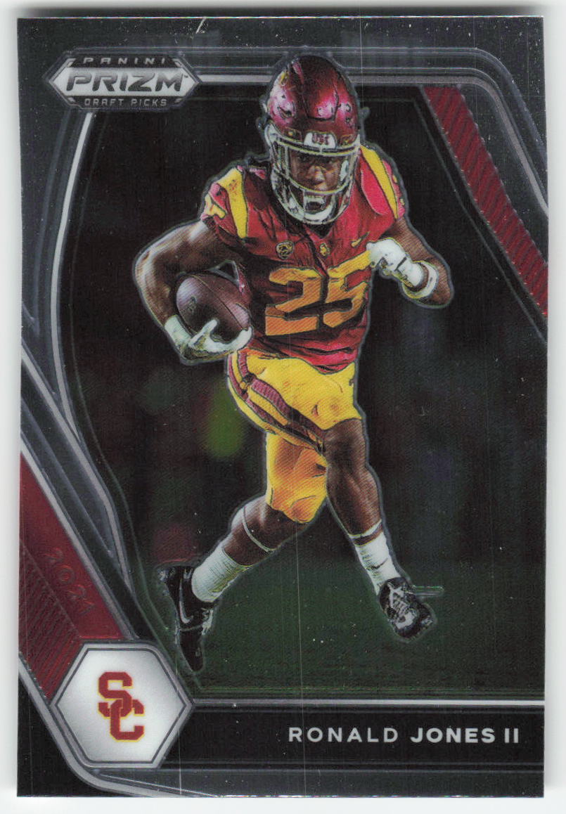 2021 Panini Prizm Draft Picks Collegiate #84 Ronald Jones II USC Trojans 1658