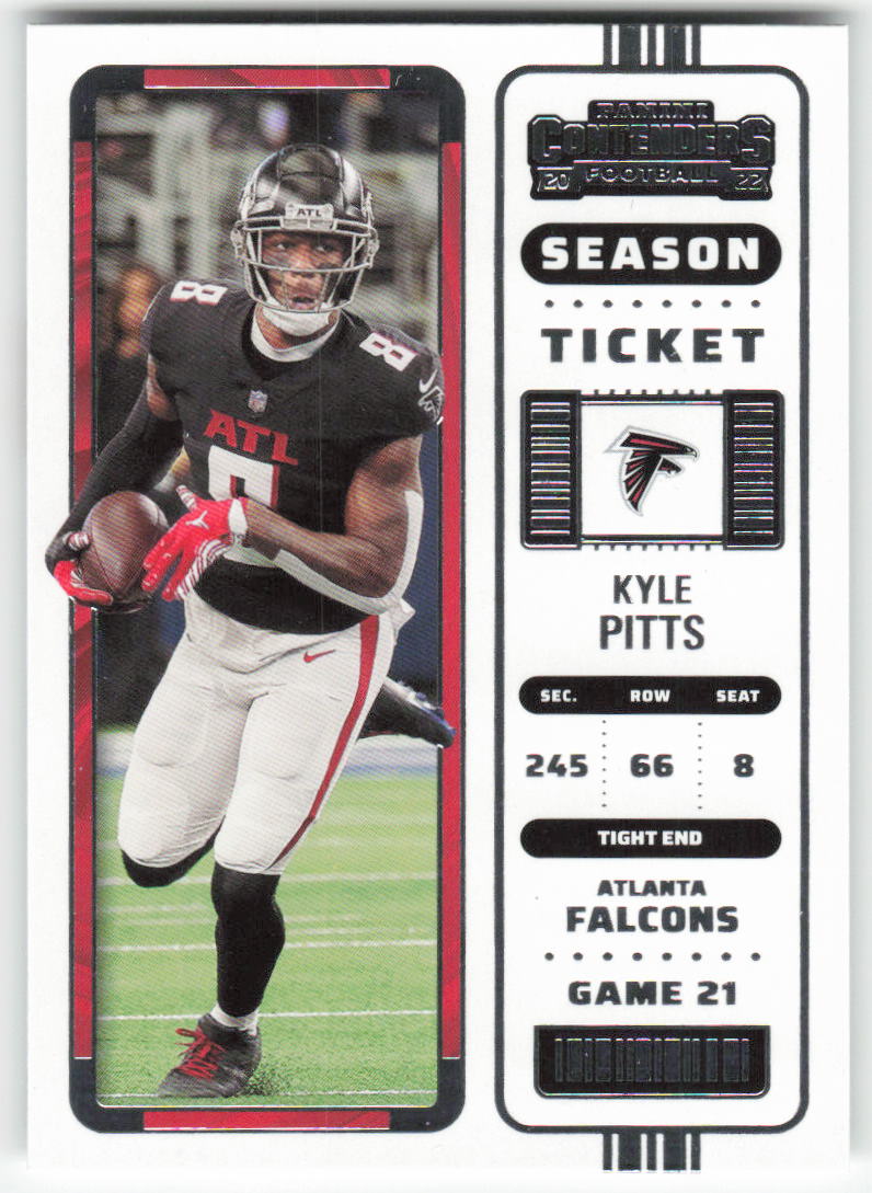 2022 Panini Contenders #9 Kyle Pitts Atlanta Falcons 1663