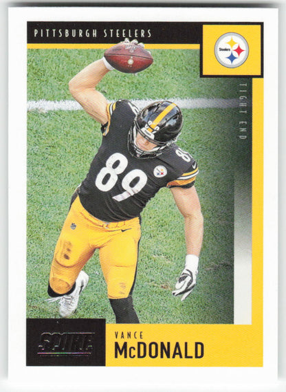 2020 Score #75 Vance McDonald Pittsburgh Steelers 1673