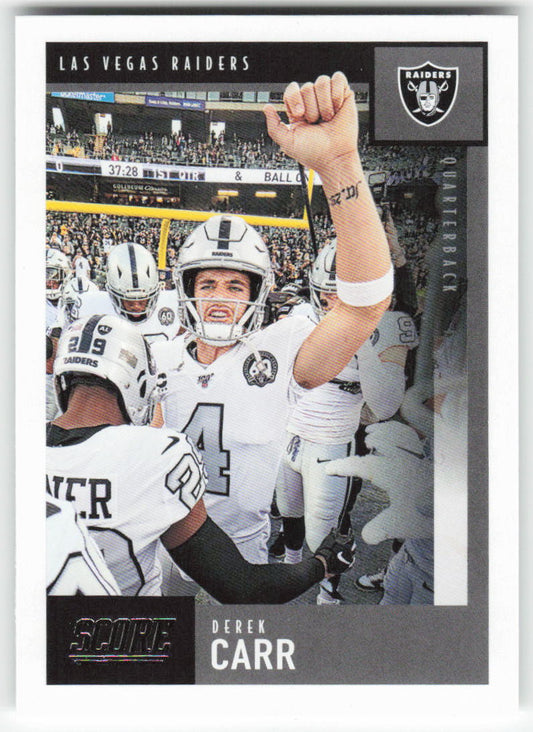 2020 Score #158 Derek Carr Las Vegas Raiders 1678