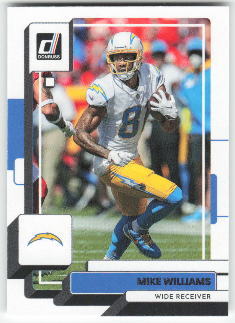 2022 Donruss #292 Mike Williams Los Angeles Chargers 1694