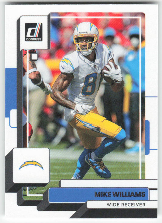 2022 Donruss #292 Mike Williams Los Angeles Chargers 1694