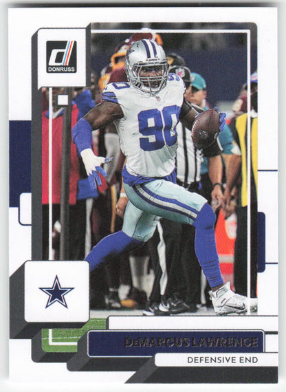 2022 Donruss #156 DeMarcus Lawrence Dallas Cowboys 1695