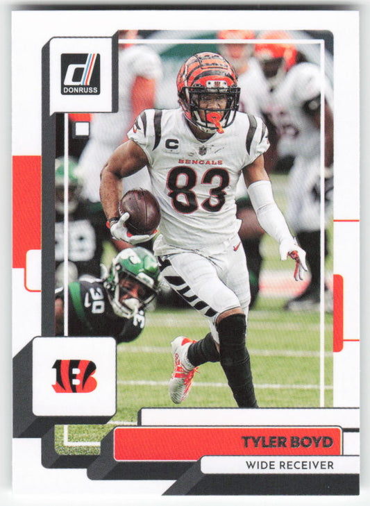 2022 Donruss #198 Tyler Boyd Cincinnati Bengals 1696