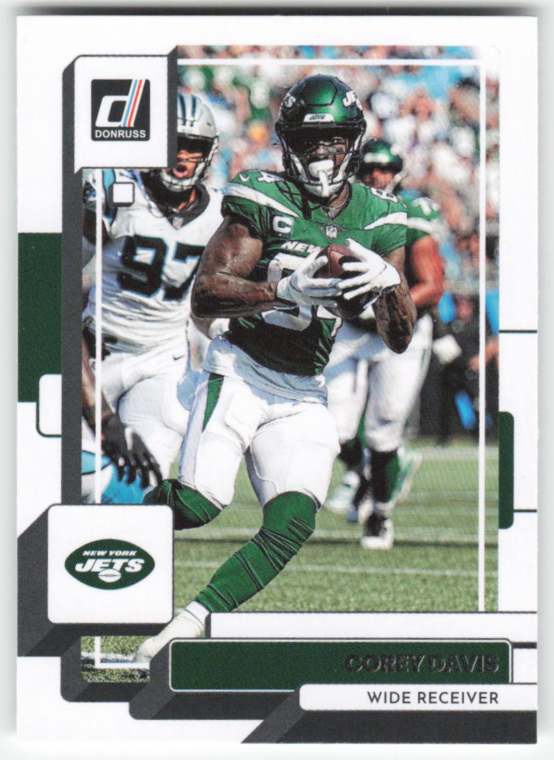 2022 Donruss #141 Corey Davis New York Jets 1697
