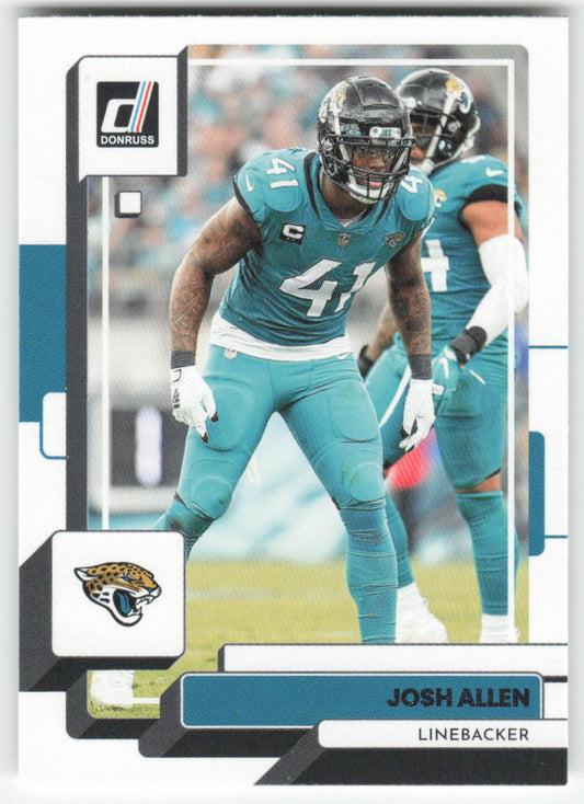 2022 Donruss #64 Josh Allen Jacksonville Jaguars 1703