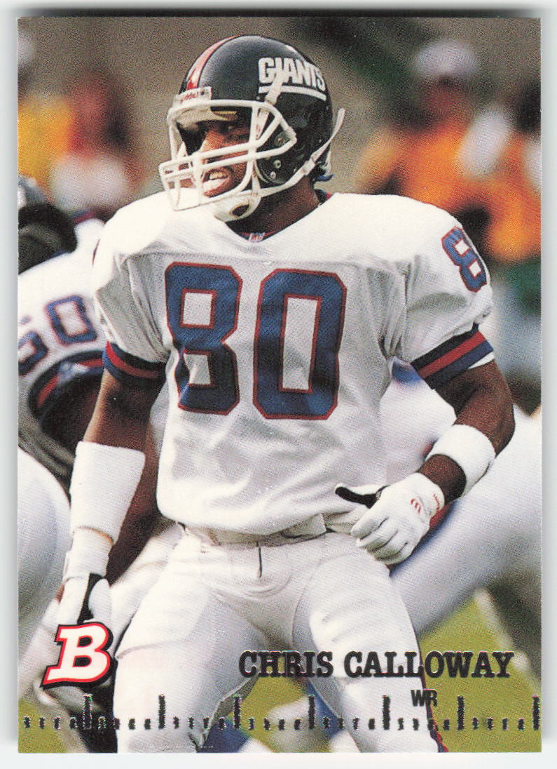 1994 Bowman #134 Chris Calloway New York Giants FB1-72