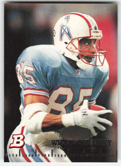1994 Bowman #336 Willie Drewrey Houston Oilers FB1-74