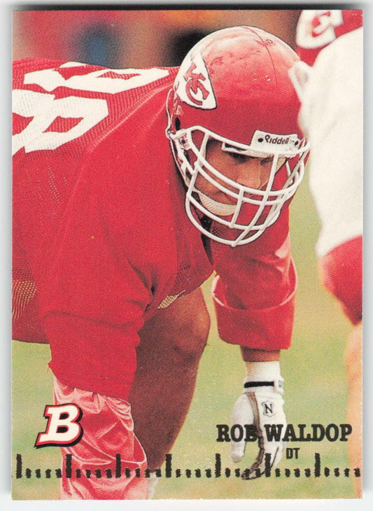 1994 Bowman #261 Rob Waldrop Kansas City Chiefs Rookie FB1-75