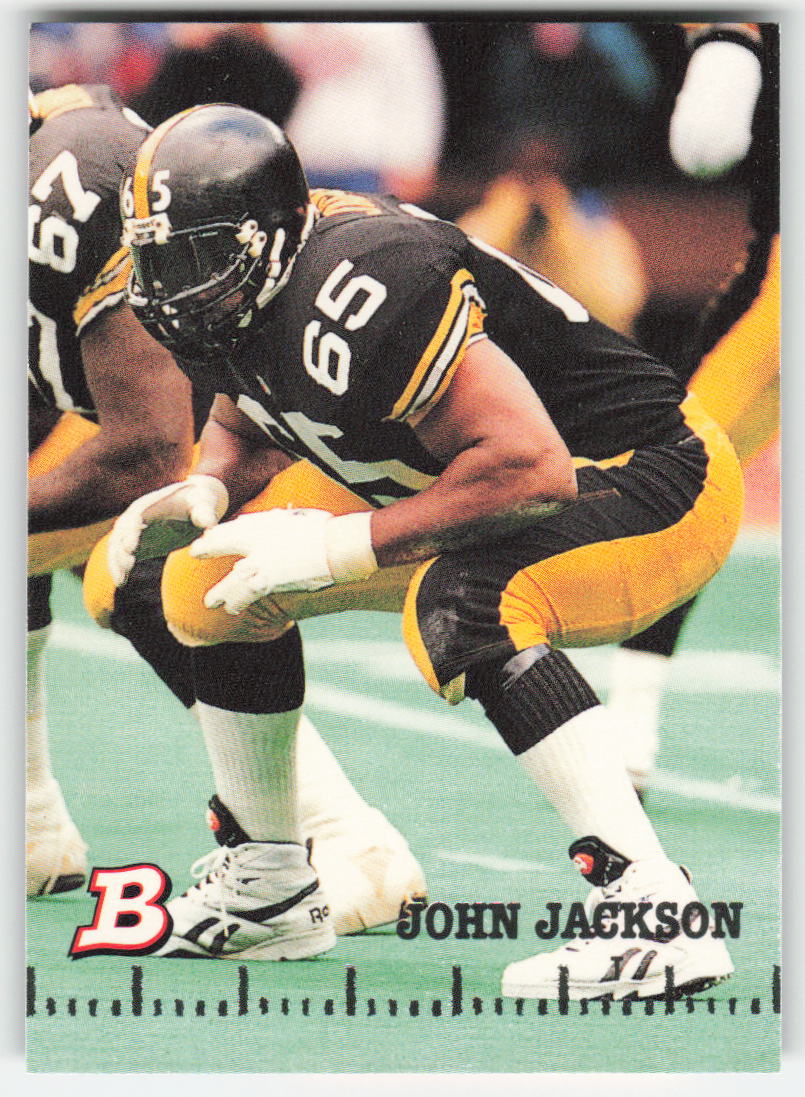 1994 Bowman #258 John Jackson Pittsburgh Steelers FB1-76