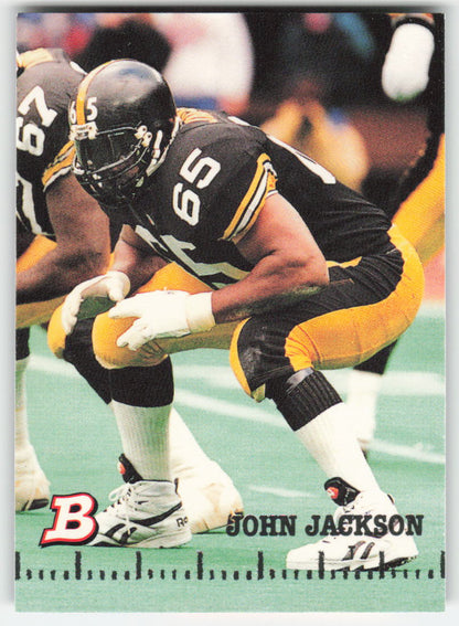 1994 Bowman #258 John Jackson Pittsburgh Steelers FB1-76