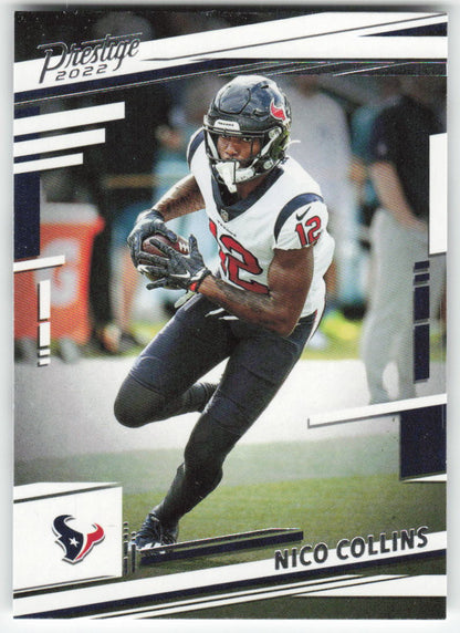 2022 Panini Prestige #118 Nico Collins Houston Texans FB1-101