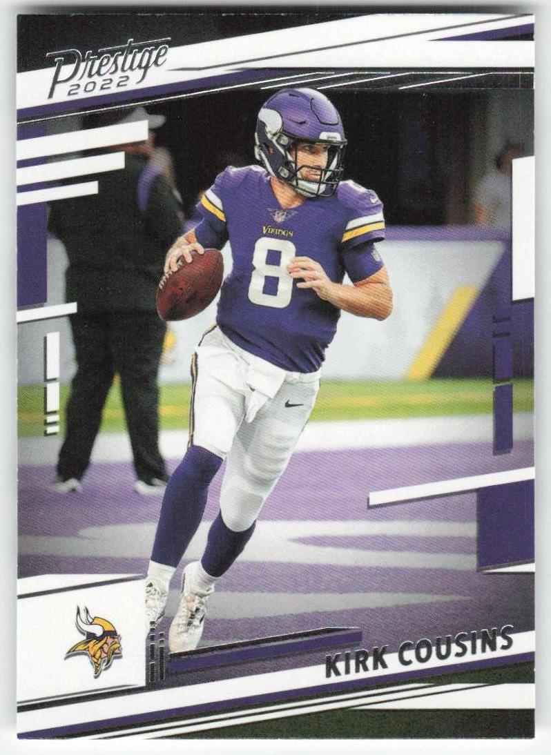 2022 Panini Prestige #189 Kirk Cousins Minnesota Vikings FB1-104