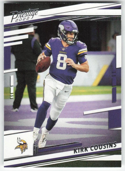 2022 Panini Prestige #189 Kirk Cousins Minnesota Vikings FB1-104