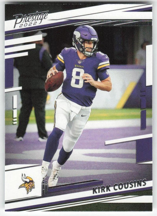 2022 Panini Prestige #189 Kirk Cousins Minnesota Vikings FB1-104