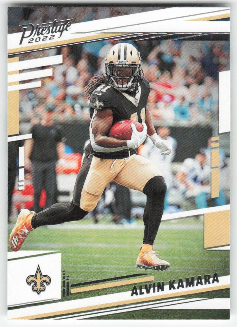 2022 Panini Prestige #208 Alvin Kamara New Orleans Saints FB1-106