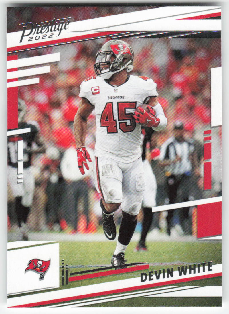 2022 Panini Prestige #281 Devin White Tampa Bay Buccaneers FB1-109